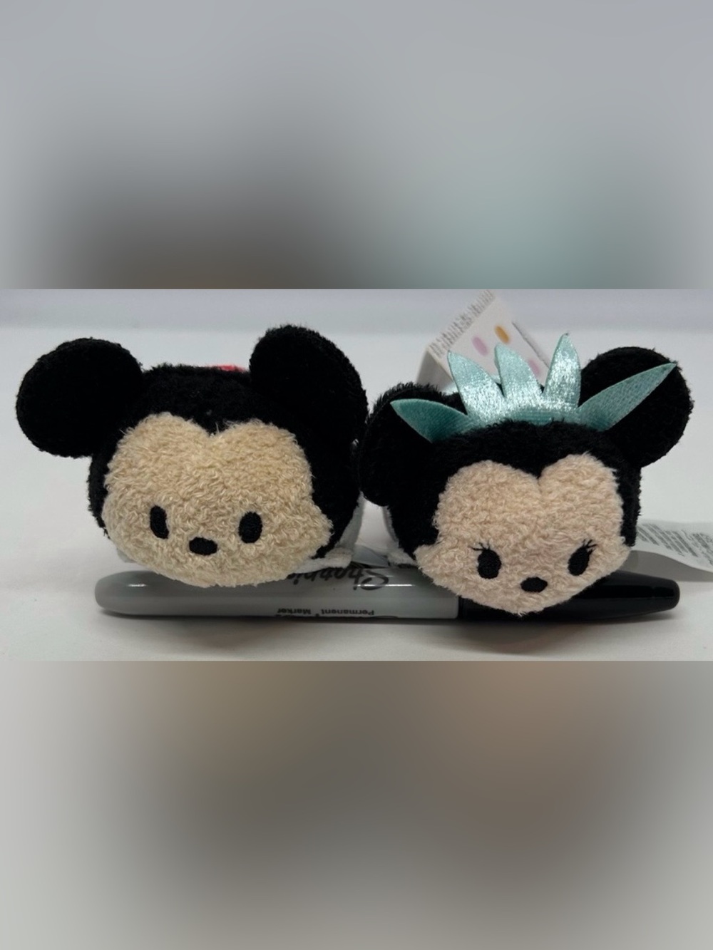 Disney I ❤️ NY Mickey & Statue of Liberty Minnie Tsum Tsums, Set of 2, NWT.